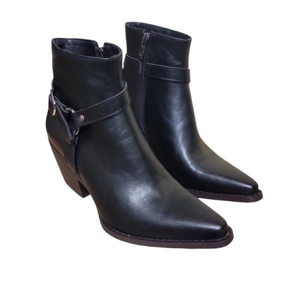 Unbranded Leather Ankle Booties - Picture 2 of 5